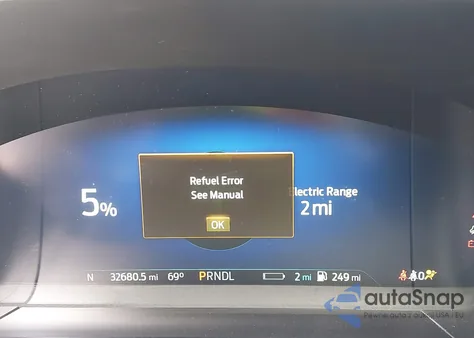 2021 Ford Escape Titanium Plug-In Hybrid из США, поврежденный, VIN 1FMCU0LZ9MUA53396